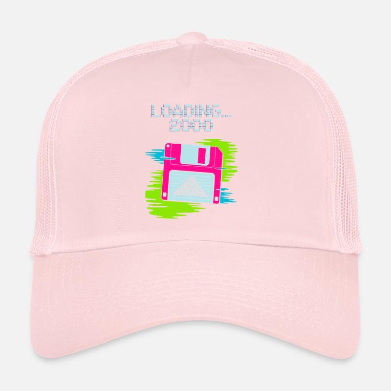 Disquette Nostalgie 2000 Casquette trucker 