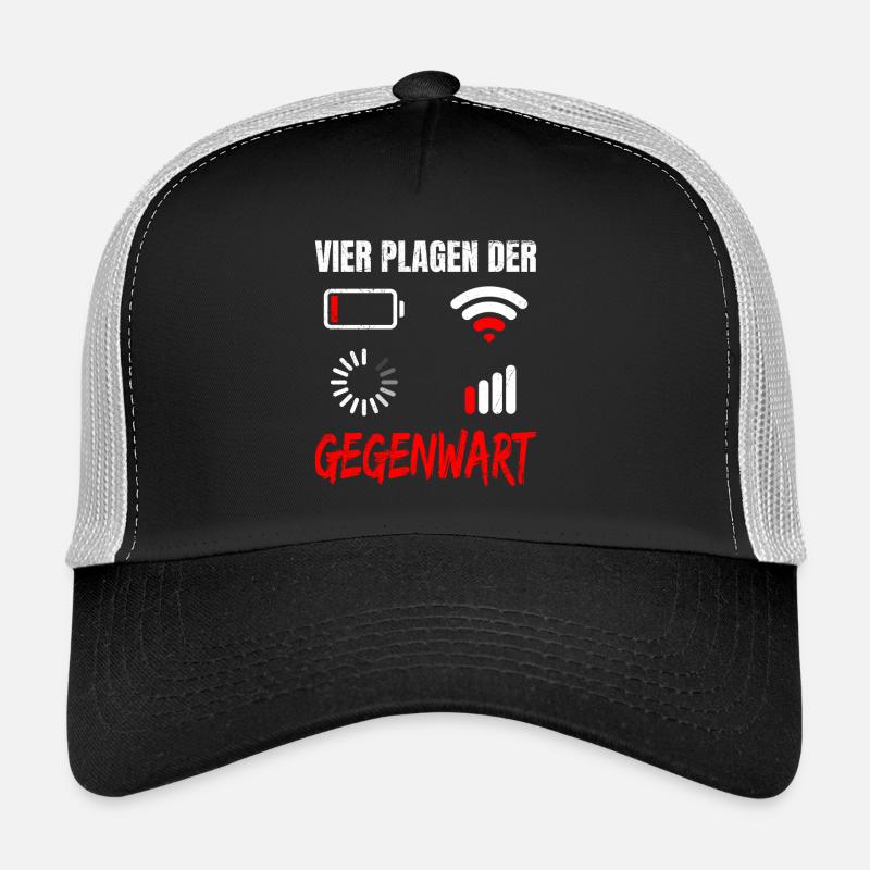 Codeur scientifique QUATRE PLAIES DU PRÉSENT DRÔLE Casquette trucker 