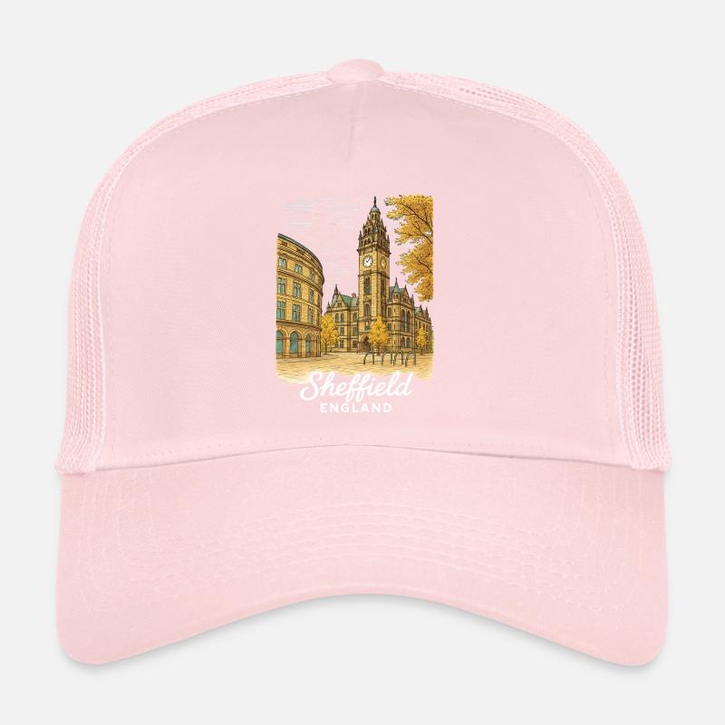 Sheffield, England Trucker Cap