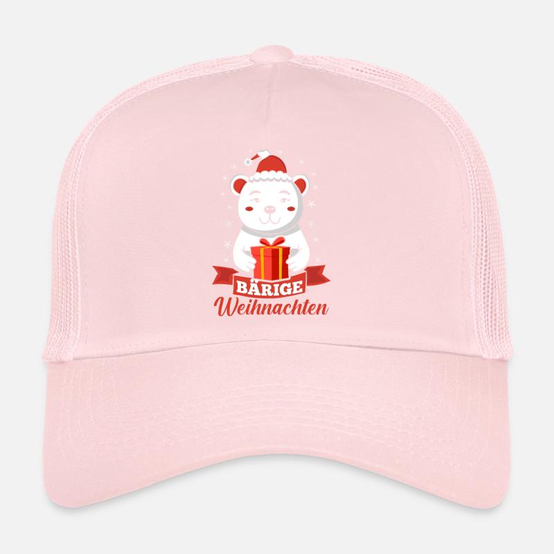 Weihnachtsmann Bär Weihnachtszeit Weihnachts Trucker Cap