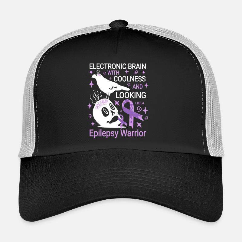 Electronic brain funny Epilepsie Spruch  Trucker Cap