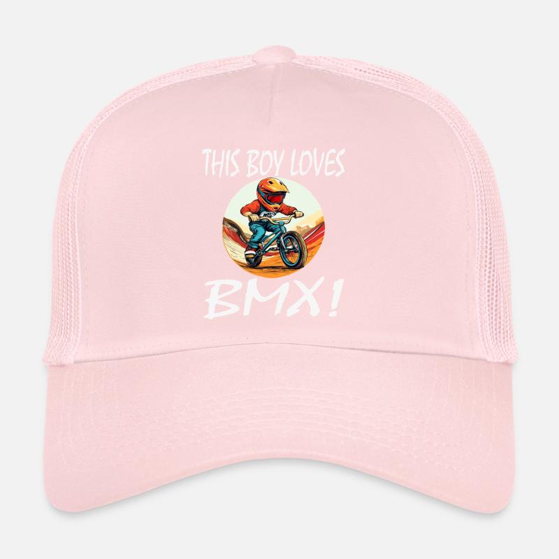 Un garçon adore le BMX Casquette trucker 