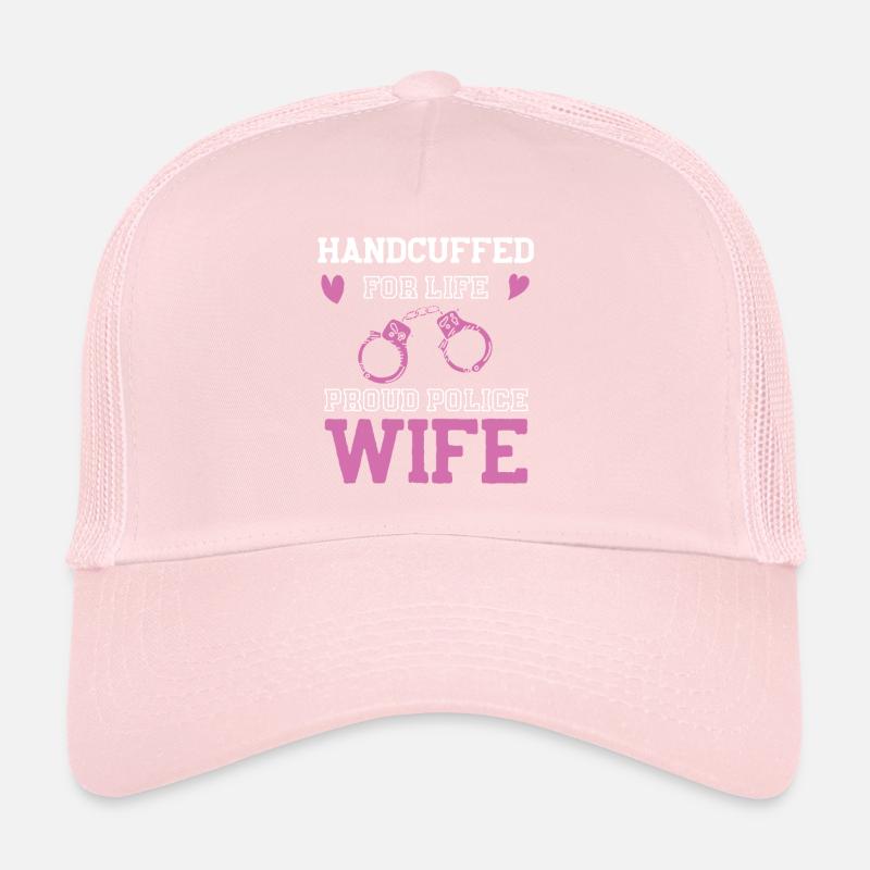 Menottes Chère Policière Casquette trucker 