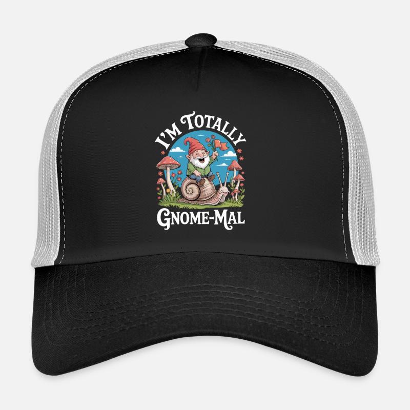  Ich Bin Total Gnome-Mal: Witziger Gartenzwerg mit Trucker Cap