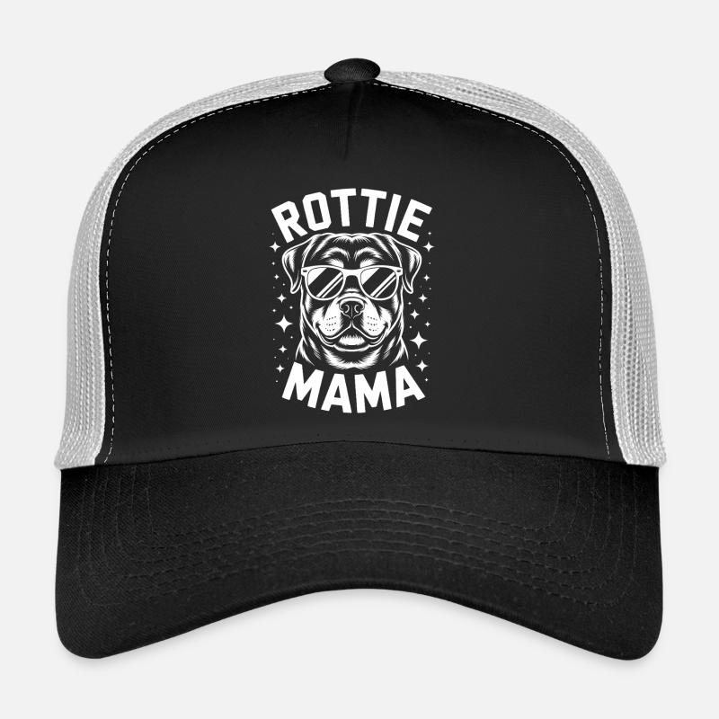 Rottweiler Spruch Mama Lustige Rottweiler Geschenk Trucker Cap