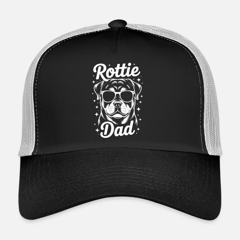 Rottweiler Spruch Papa Lustige Rottweiler Geschenk Trucker Cap