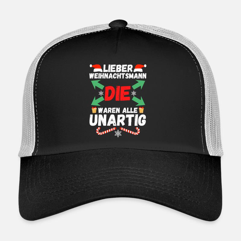 Weihnachtsmann Die Waren Alle Unartig Weihnachts Trucker Cap