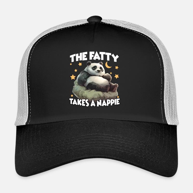 Un cadeau douillet pour les Dormeurs Panda Casquette trucker 