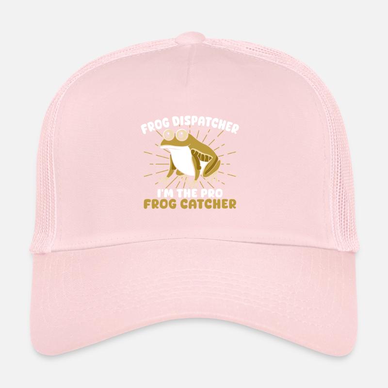 Frog Catcher Dispatcher The Pro Frog Trucker Cap
