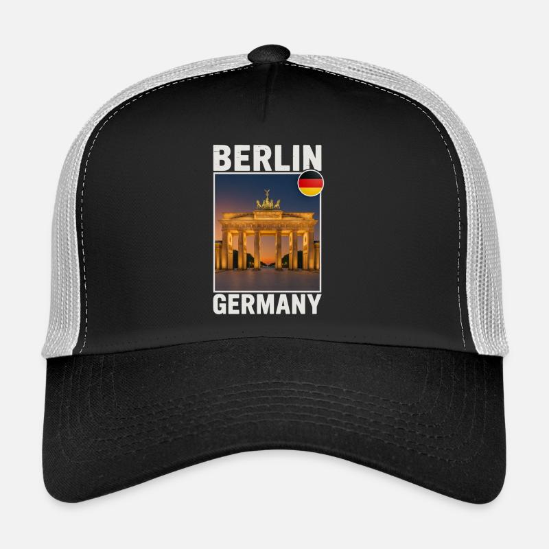 Porte de Berlin du Brandebourg Casquette trucker 