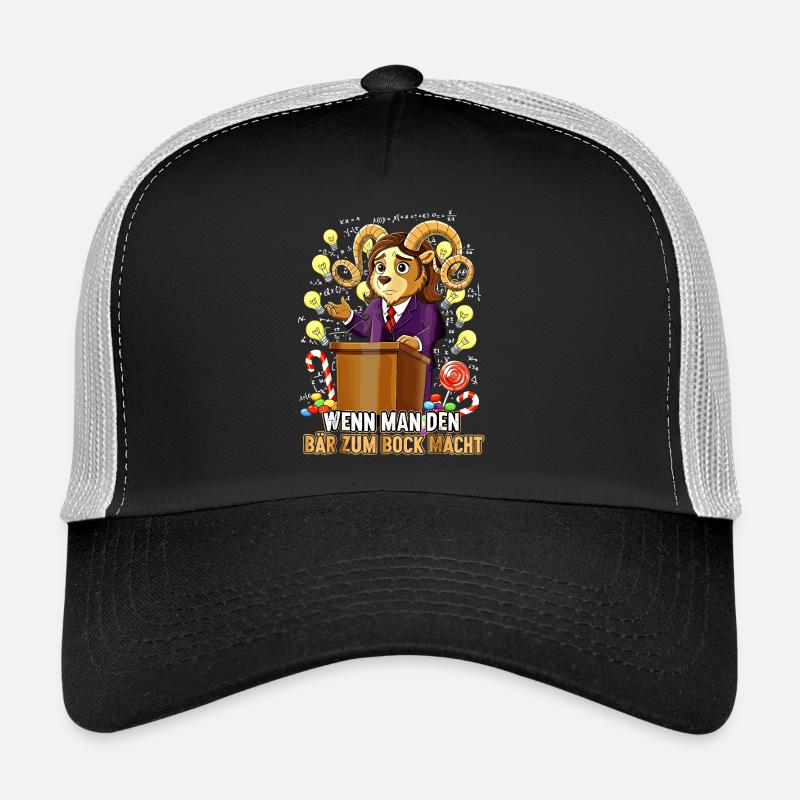 Quand tu fais de l’ours un jeu de mots sur le coup de mots Casquette trucker 