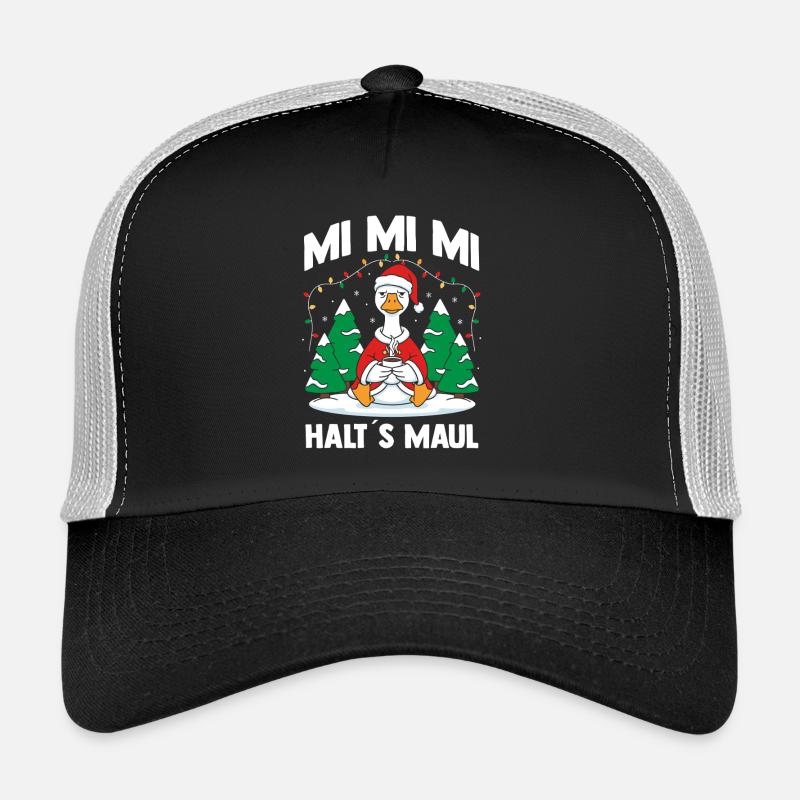 Père Noël Temps de Noël Café Noël Casquette trucker 