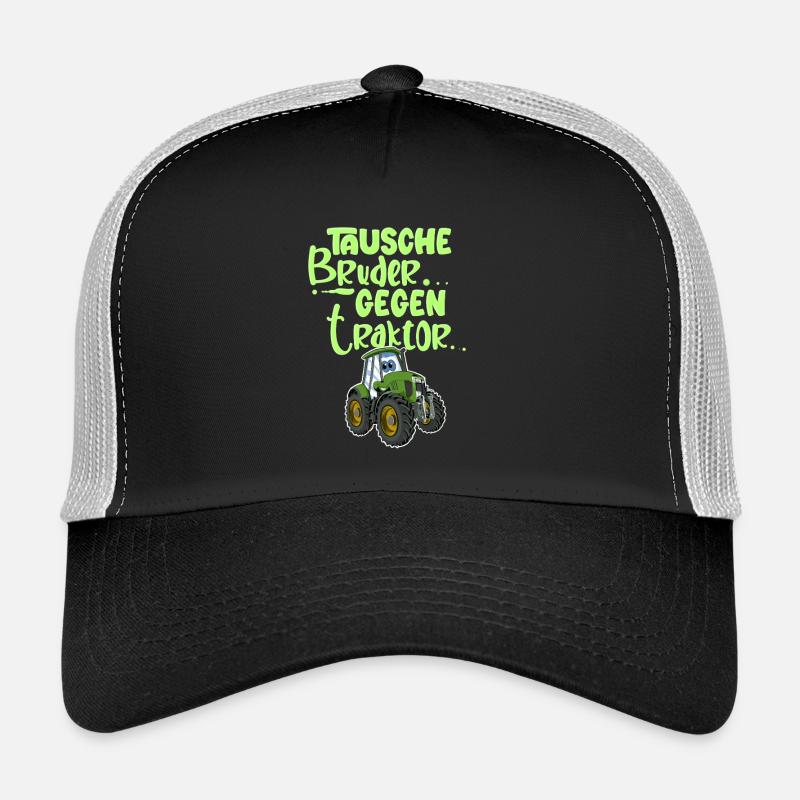 Tausche Bruder Gegen Traktor Trucker Cap