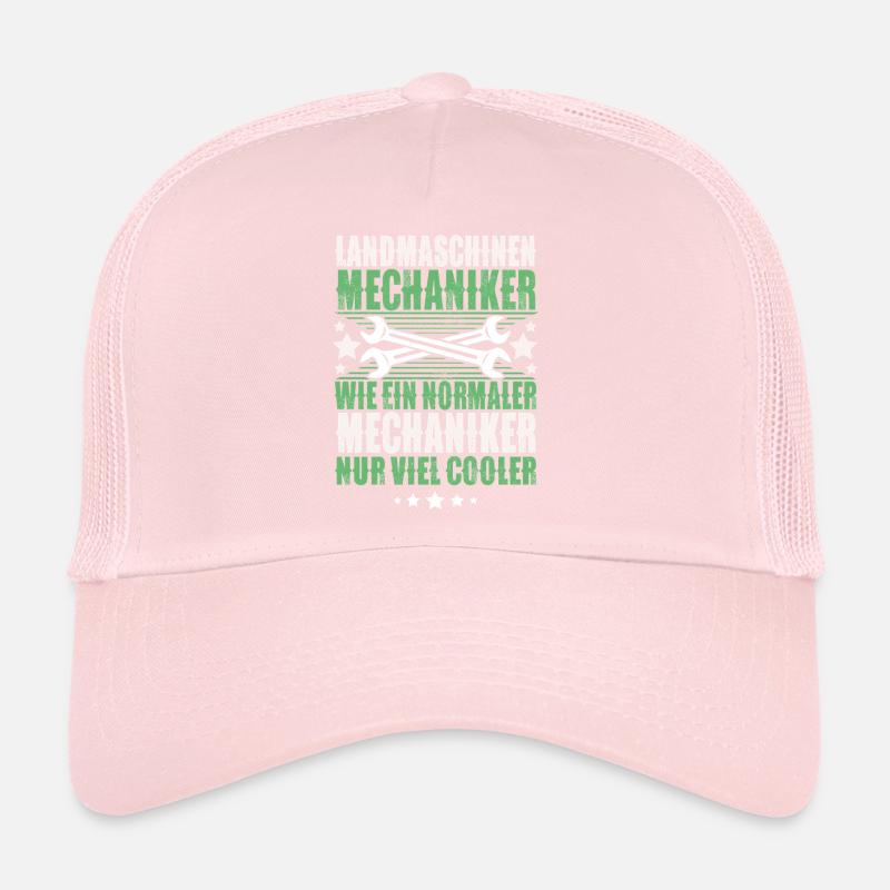 Mécanicien de machines agricoles Casquette trucker 