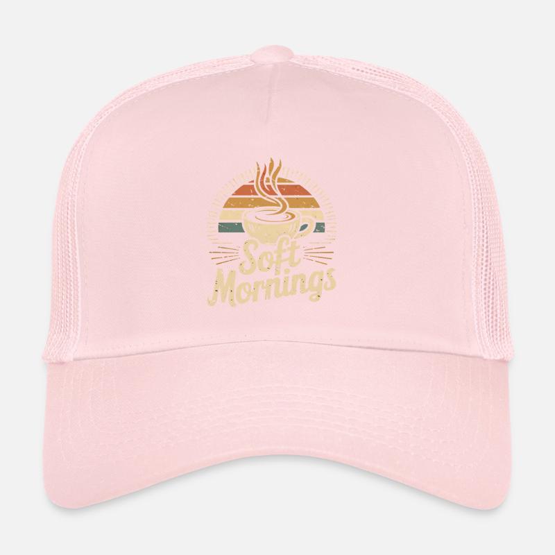 Soft Mornings – Café du matin vintage Casquette trucker 
