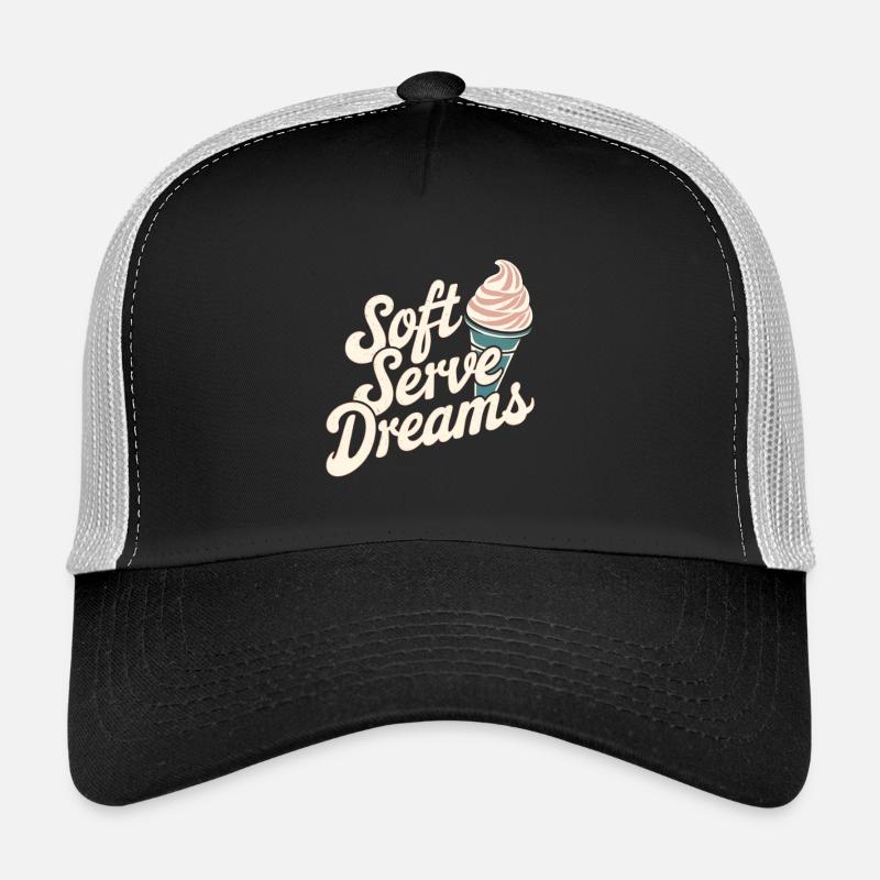 Soft Serve Dreams – Retro Eiscreme Trucker Cap