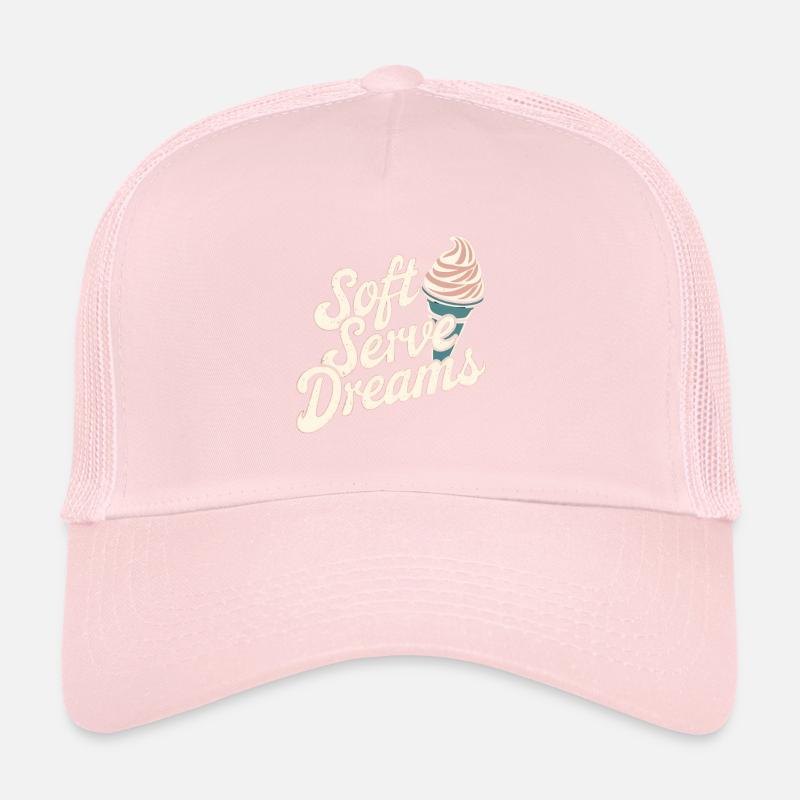 Soft Serve Dreams – Glace rétro Casquette trucker 