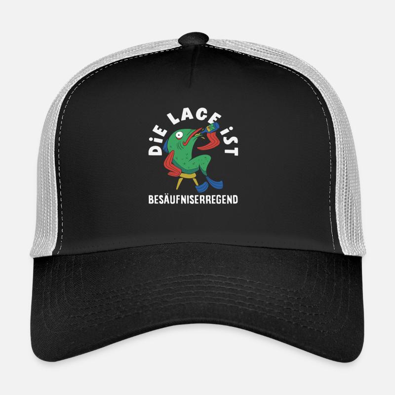 The location is drunken fish Trucker Cap