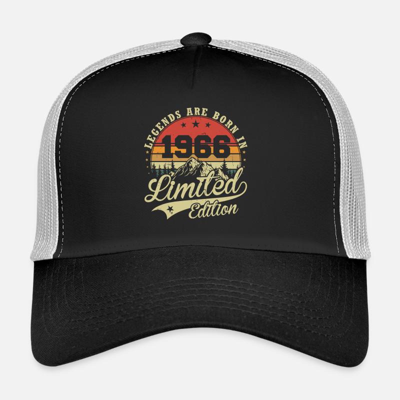 Legenden werden geboren 1966 Geburtstagsgeschenk Trucker Cap