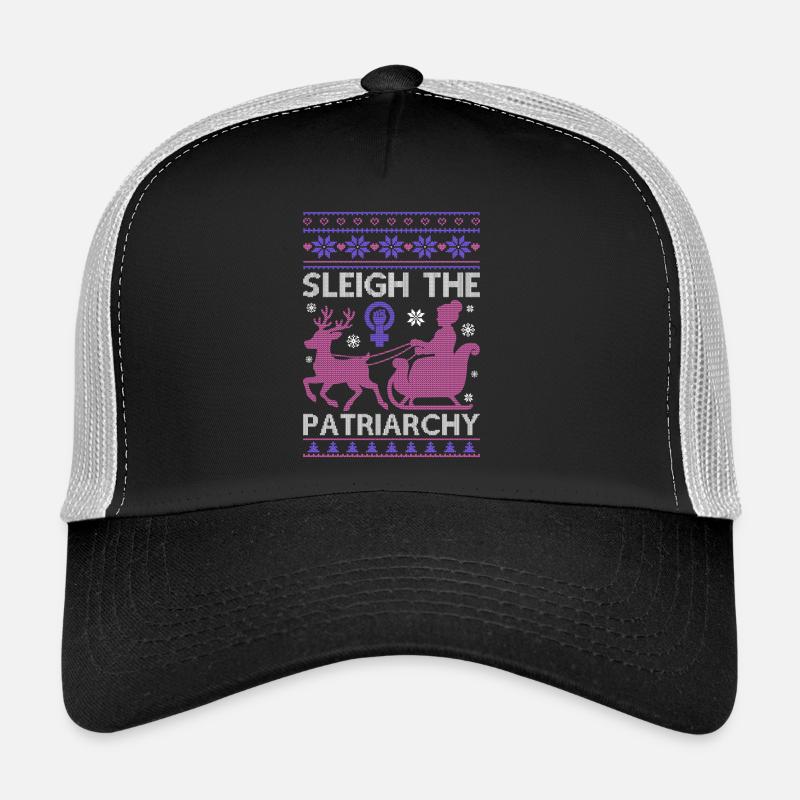 Sleigh The Patriarchy Trucker Cap