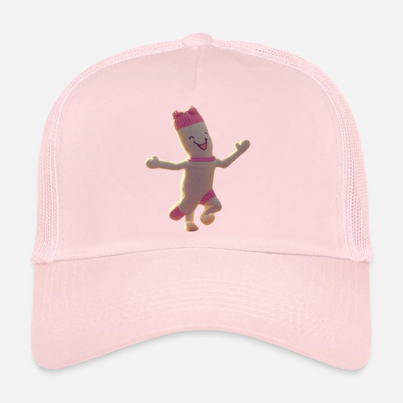 Ami joyeux en chaussettes Casquette trucker 