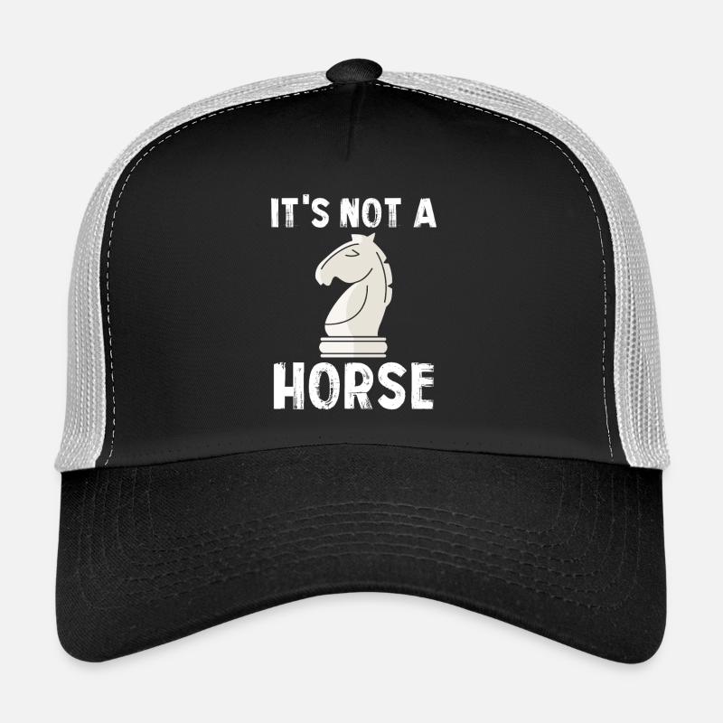 Ce n’est pas une pièce d’échecs cheval Casquette trucker 