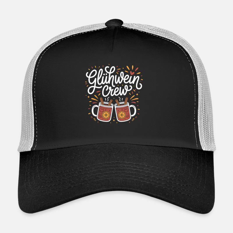 Équipe du vin chaud Marché de Noël joyeux Casquette trucker 