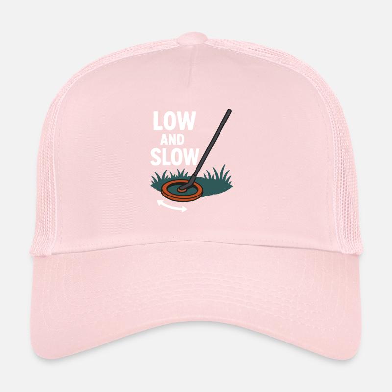 Low And Slow Metal Detecting Treasure Hunt Trucker Cap