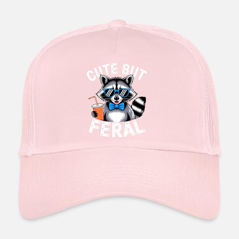 Raton laveur mignon mais sauvage Casquette trucker 