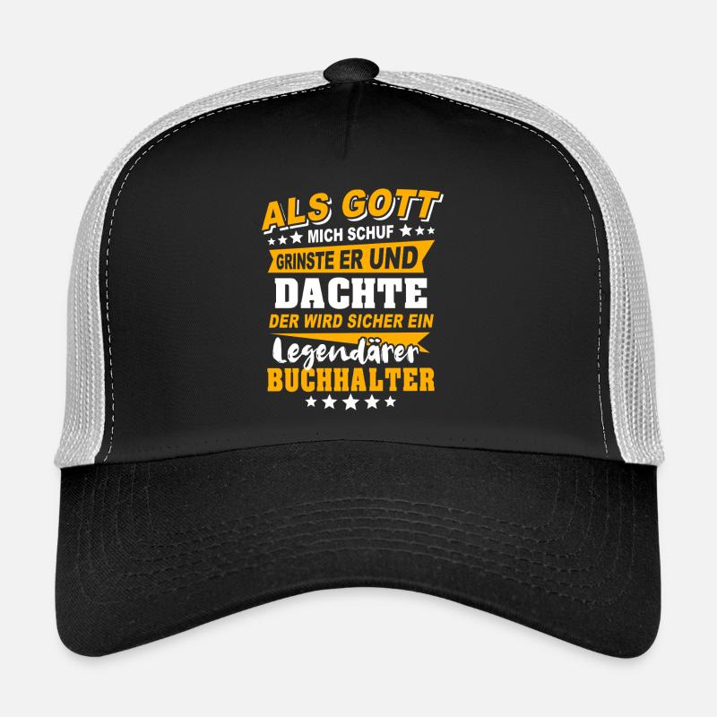 Expressions des comptables Casquette trucker 