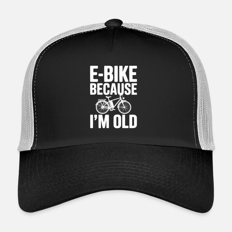 Vélo électrique parce que je suis vieux Casquette trucker 