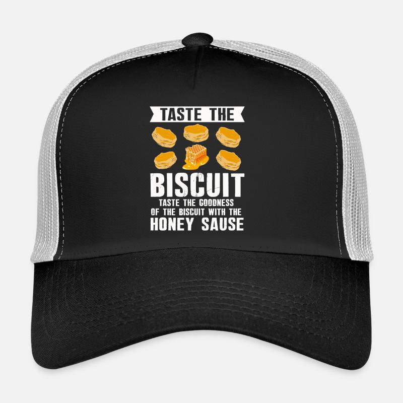 Honey Biscuit Sauce Illustration Trucker Cap