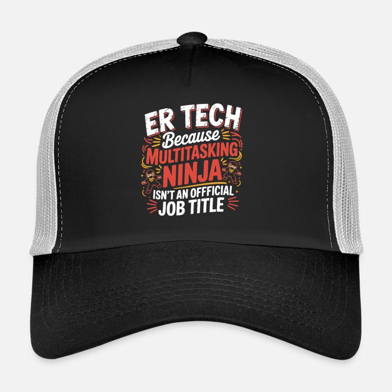 Tech Ninja: Multitasking Humor Trucker Cap