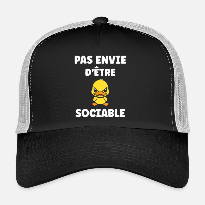 Ich will nicht gesellig sein Trucker Cap
