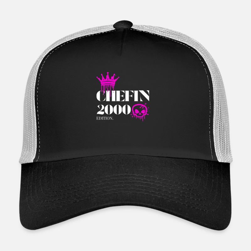 Chefin Edition 2000 25 Geburtstag Spruch Trucker Cap