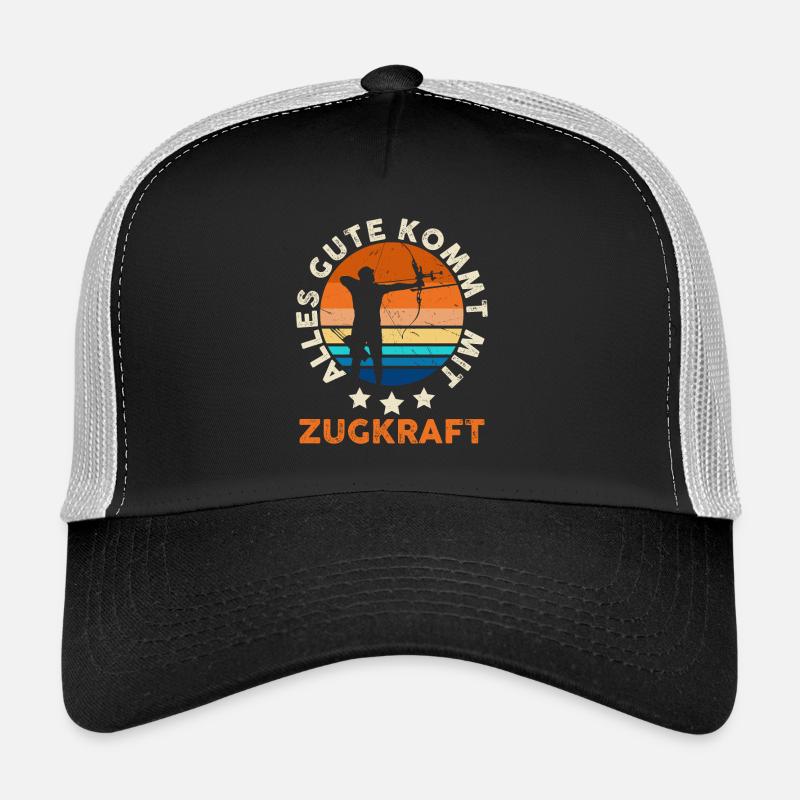 Bogenschütze Bogensport Bogenschießen Trucker Cap