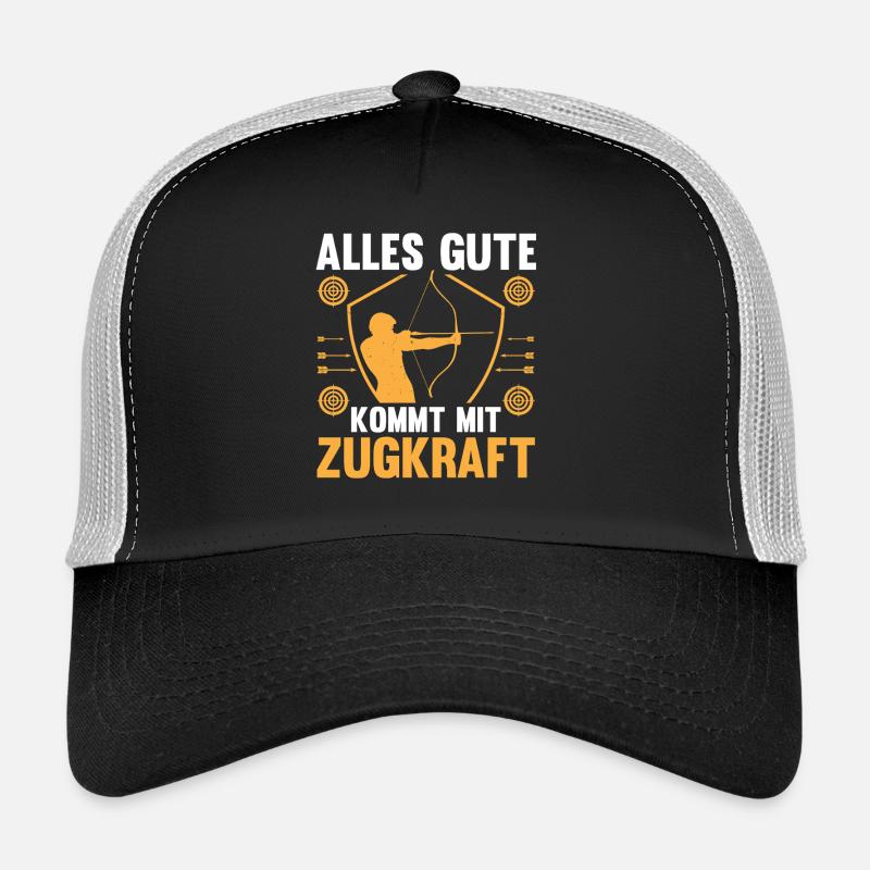 Bogenschütze Bogensport Bogenschießen Trucker Cap