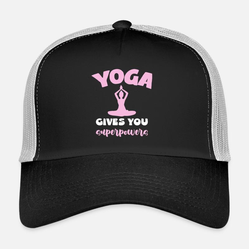 Yoga Gibt Dir Superkräfte Trucker Cap