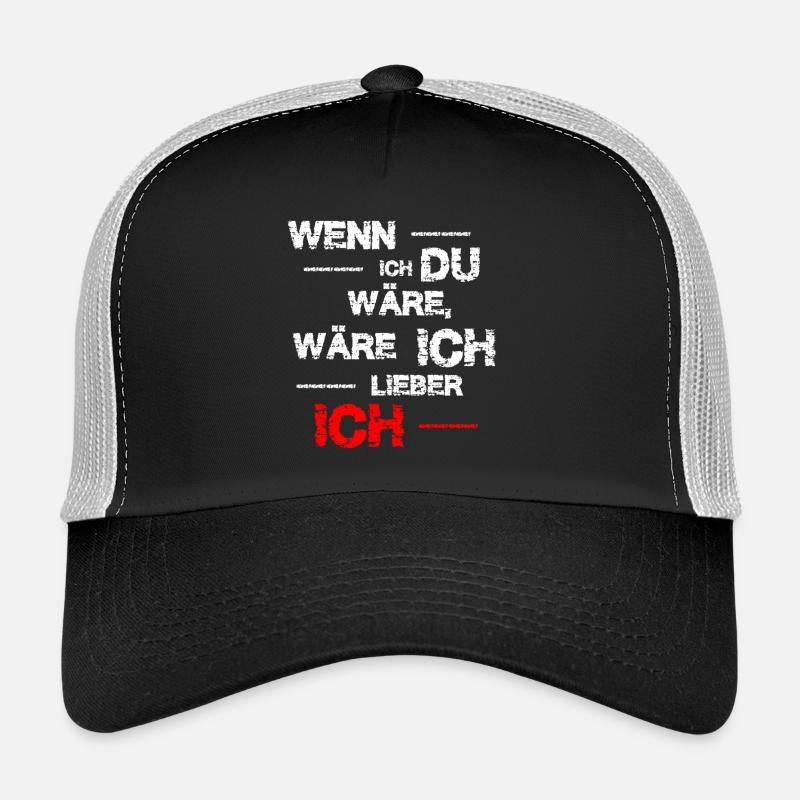 Si j’étais toi... Drôle de proverbe Casquette trucker 