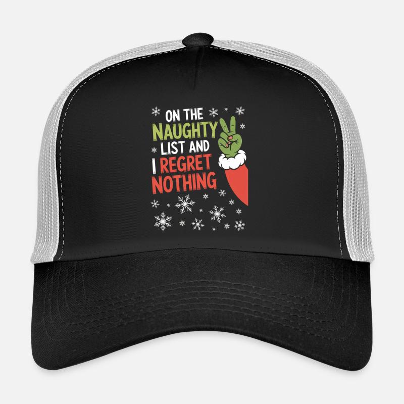 Liste des vilains que je ne regrette rien Casquette trucker 