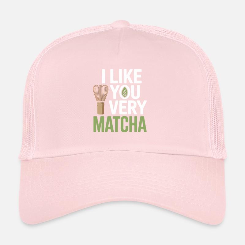 Thé matcha dit thé vert comme toi, très matcha Casquette trucker 