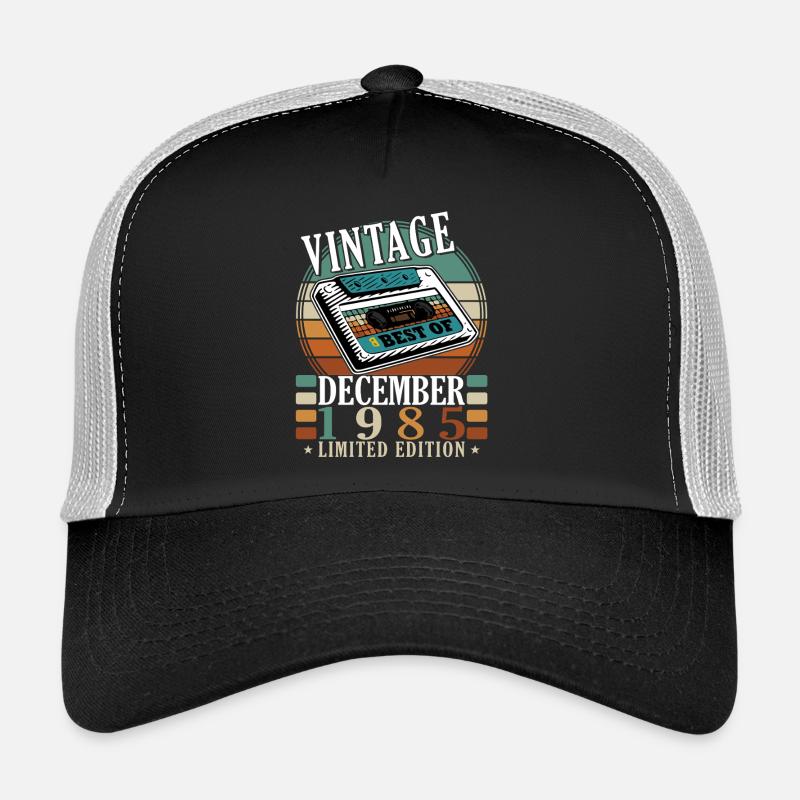 Vintage 1985 Cassette Limited Edition Trucker Cap