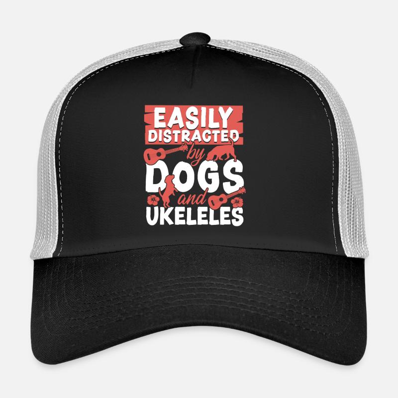 Ukulélé hawaïen Ukulélé Ukulélé Facilement Casquette trucker 