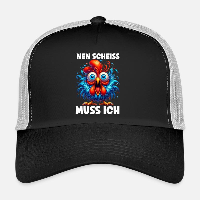 Je dois baiser l’humour sarcasme de poule Casquette trucker 