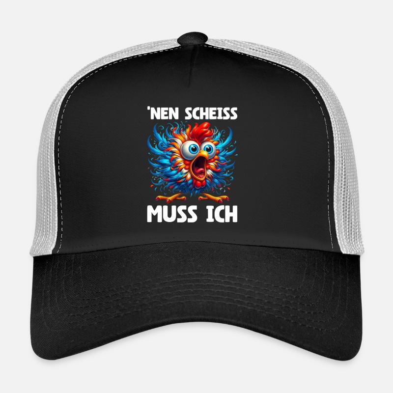 Je dois baiser l’humour sarcasme de poule Casquette trucker 