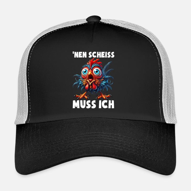 Je dois baiser l’humour sarcasme de poule Casquette trucker 