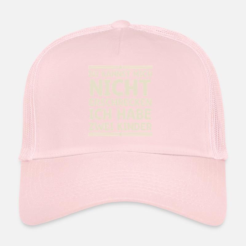 2 Kinder Mutter Mama Vater Papa Trucker Cap