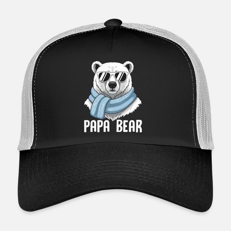 Papa Ours Casquette trucker 