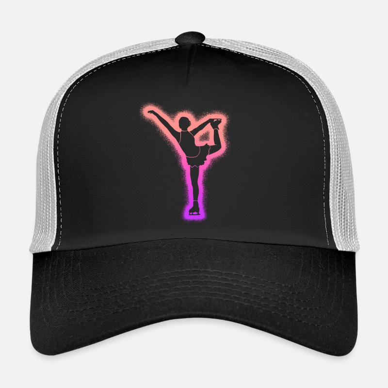 Eiskunstläuferin Eislaufen Damen Eiskunstlauf Trucker Cap