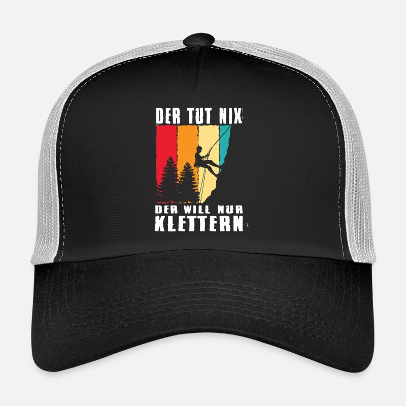 Cadeaux de bloc Escaladeur Escalader Boulderer Casquette trucker 